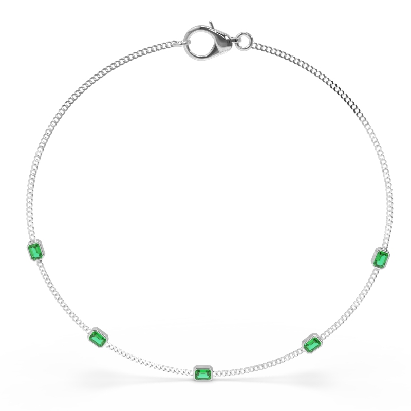 EMERALD CUBAN CHOKER